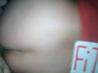 Culeando de lado con mi novia rica en la cama