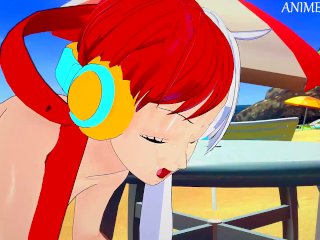 Uta Gets Fucked by Luffy During Summer UntilCreampie - One Piece AnimeHentai 3d Uncensored