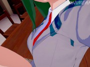 Preview 4 of Deku and Tsuyu Asui Fuck Between Study Hours While Nobody is Watching - My Hero Academia Hentai 3d