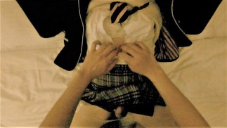 Seks ze szkolnym mundurkiem Crossdresser Część 2