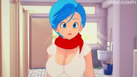 Follando bulma de Dragon Ball Super hasta creampie - Anime Hentai 3d sin censura