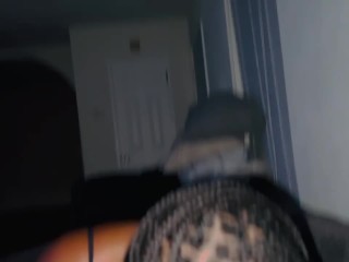 I Caught him Jerking off to my videos while Busty_Maid clean bbc