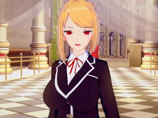 Fucking Angelica from Otomege Sekai Wa Mob Ni Kibishii Sekai Desu until Creampie - Anime Hentai 3d