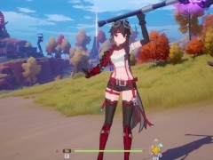 Echo ryona #2 animation showcase collab - Tower of Fantasy