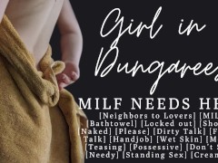 ASMR | Your MILF Neighbor is desperate for your help | Locked out | Towel Drop | Shower Sex