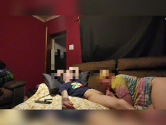 Evening fun with girlfriend. 