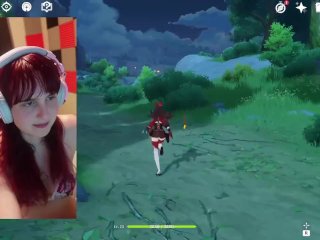 IRL Hentai Gamer Girl: MagicalMysticVA Plays GenshinImpact