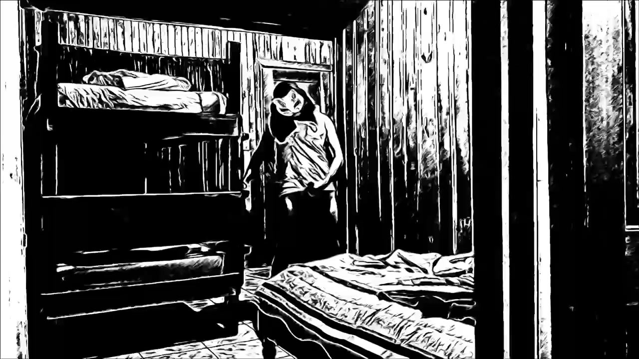 水墨动画 - 面具下的手淫