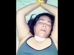 NATURAL BEAUTY ARABIAN COLLEGE PROFESSOR READY FOR ANYTHING... BONDAGE 