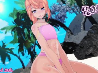 ASMR RP  "HOT beach day with a femboy friend"  M4M  18+  Moans  Kissing  Ear licks.