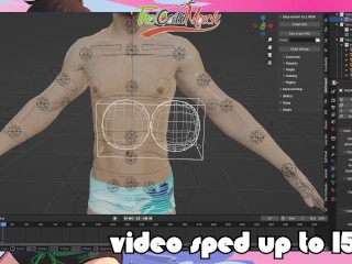 Progress on my 3D Porn Stunts