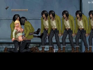 2d game about monsters and zombies (Parassite in city) public zombie sex