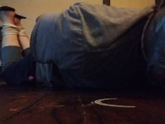Self hogtie  - Screenshot 4 of 16 - Tape Gagged