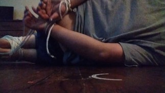 Self hogtie 