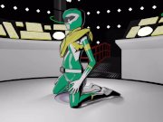 Preview 4 of Green ranger riding slime dick