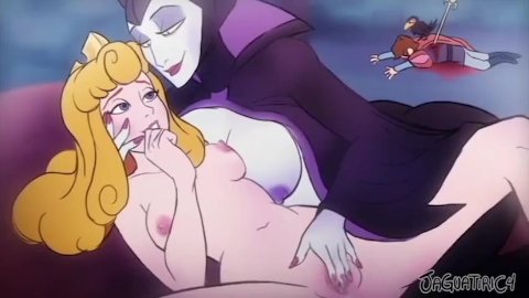 Milf Maleficent and his adult princess aged+18