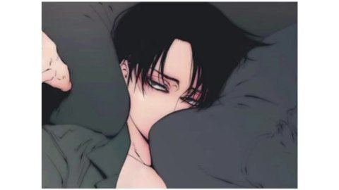 Levi Ackerman geme durante um boquete