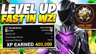 I Reached LEVEL 1000 In Just Two Days And Here's How I Did It FASTEST Way To Rank Up In Warzone