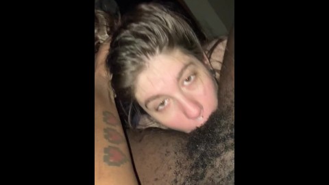 Interracial amateur Couple Vocal FTM Oral Blowjob W Gf Giant Clit/dick Bussy W multiple orgasms