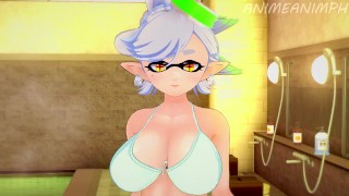 Follando Marie de Splatoon hasta Creampie - Anime Hentai 3d Sin censura