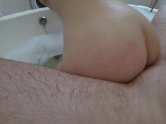 WOW!!! Lots of cum in those HUGE balls O_o