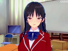 CLASSROOM OF THE ELITE SUZUNE HORIKITA ANIME HENTAI 3D UNCENSORED