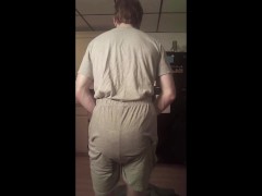 Little Pissy Pants Soaks Through His Pull-Ups, Pathetically Humps Until He Cums Himself - Screenshot 2 of 16 - Diaper