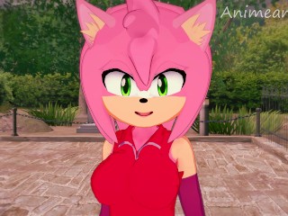 SONIC THE HEDGEDOG AMY ROSE HENTAI 3D SIN CENSURA