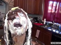 Mindi Mink Slaps Herself With Pies Over And Over For Lover - Screenshot 6 of 16 - Natural Tits