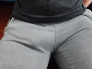 Preview 4 of Cumming in my Pants - Tiny Loser Load - Horny Virgin