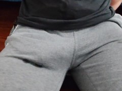 Cumming in my Pants for myeyesareuphere - Tiny Loser Load - Horny Virgin