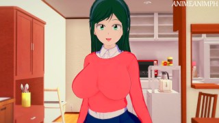 Verdammte Dekus Mutter Inko Midoriya Bis Zum Creampie, Mein Held Academia Anime Hentai 3D Unzensiert