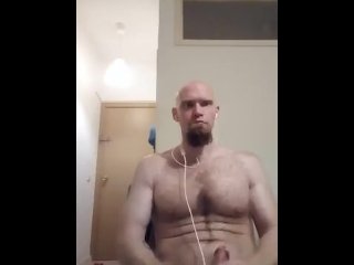 Starting off the week with jerking off the dick.