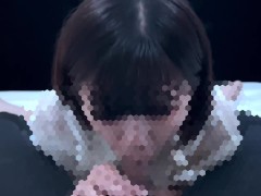 純粋そうな彼女が「においに興奮する…」エロチ〇ポをクンクンしながらフェラ　口内射精 - Screenshot 13 of 16 - 口内 射精