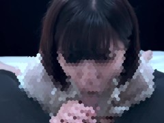 純粋そうな彼女が「においに興奮する…」エロチ〇ポをクンクンしながらフェラ　口内射精 - Screenshot 15 of 16 - Amateur
