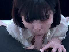 純粋そうな彼女が「においに興奮する…」エロチ〇ポをクンクンしながらフェラ　口内射精 - Screenshot 8 of 16 - 口内 射精