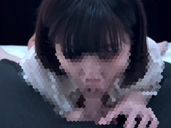 純粋そうな彼女が「においに興奮する…」エロチ〇ポをクンクンしながらフェラ　口内射精 - Screenshot 9 of 16 - Hentai