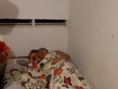 Video I share the bed with my daughter's husband, he very horny wants me to suck his cock