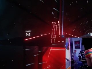 Femboy Ass Jiggles to BeatSaber