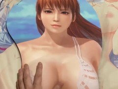 DOAXVVかすみ等身大おっぱいマウスパッドをモミモミするだけの動画【※キモヲタの喘ぎ声あり】
