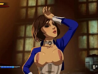 Bioshock Elizabeth Cowgirl Chatte Jusqu’à Creampie et éjaculation