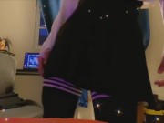 Preview 2 of POV: femboy dances and strips for you ;3
