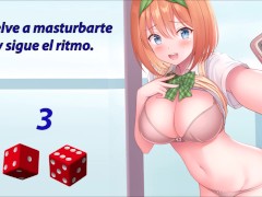 JOI interactivo. Masturbate exactamente al ritmo con este juego en español.