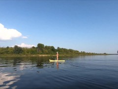 Голенькая плыву на сапе - Screenshot 10 of 16 - Nudism