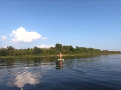 Голенькая плыву на сапе - Screenshot 13 of 16 - Nude Beach