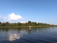 Голенькая плыву на сапе - Screenshot 15 of 16 - Nudism