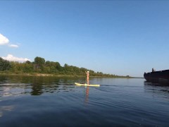 Голенькая плыву на сапе - Screenshot 8 of 16 - Nude Beach