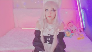 Vanilla Masturbates And Poses Hotly In The Necopara Cosplay