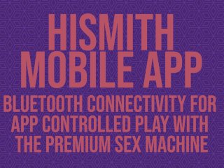 fuck machine orgasm, sex machine, hismith, pov