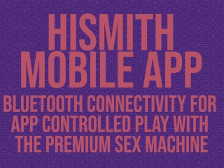 DirtyBits' Review - Hismith Mobile App for use with the Premium Sex Machine - ASMR Audio Toy Review